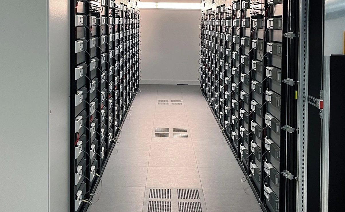 A server room