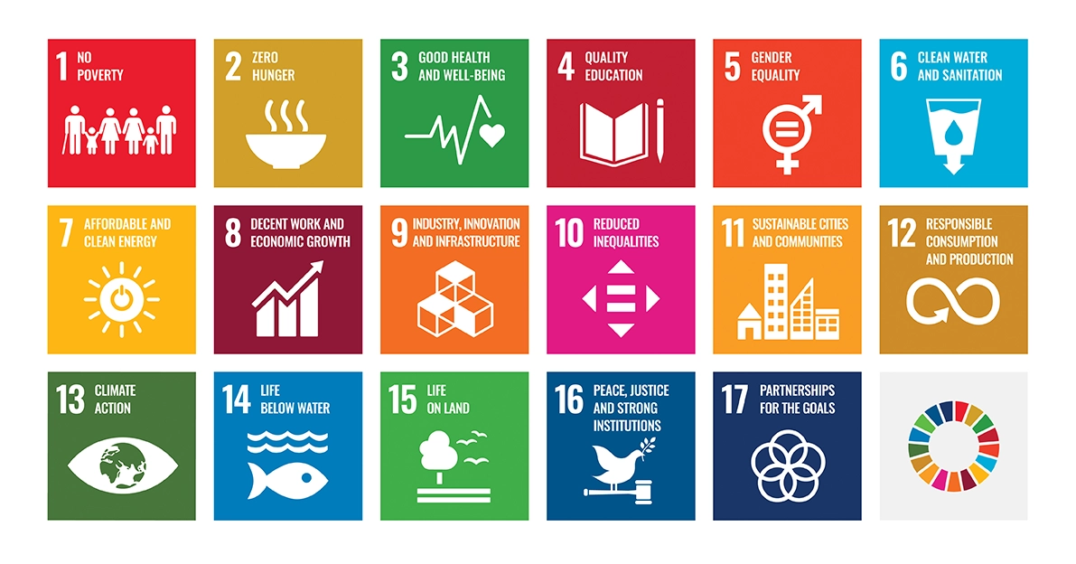 SDG Icon Overview (Illustration)